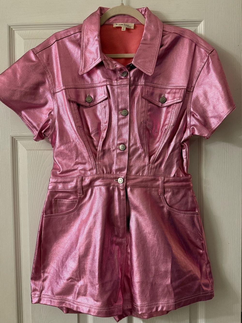 NWOT Peach Love California Romper